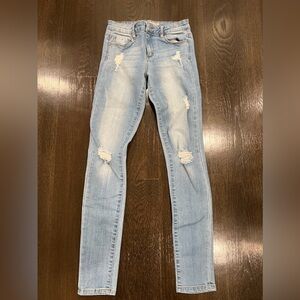 Girls Tractr Size 14 Skinny Jeans